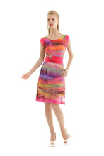 Load image into Gallery viewer, Print Tie Waist Dress