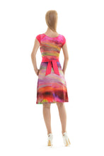 Load image into Gallery viewer, Print Tie Waist Dress
