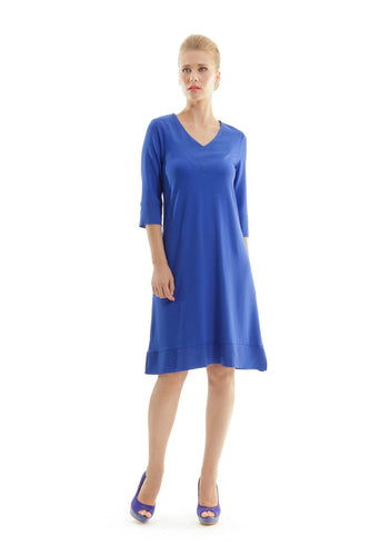 A Line V Neck Dress