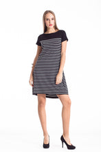 Load image into Gallery viewer, Striped A Line Dress