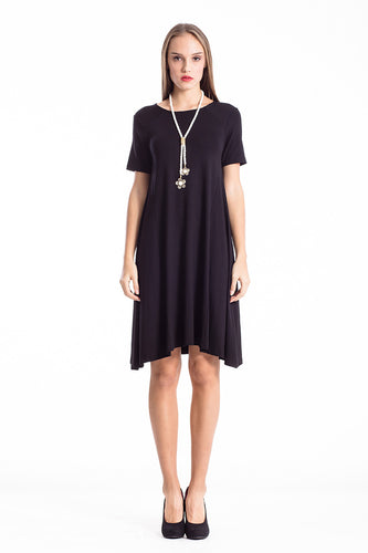 Dress With Uneven Hemline