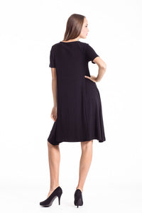 Uneven Hemline Dress