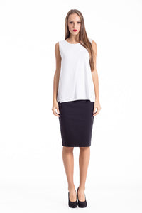 Layer Detail Sleeveless Top