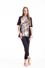 Load image into Gallery viewer, A Line Animal Print Top