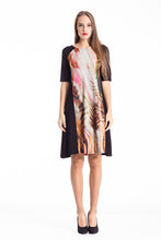 Load image into Gallery viewer, Animal Print A Line Dress