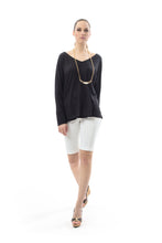 Load image into Gallery viewer, Batwing Sheer Detail Top