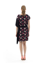 Load image into Gallery viewer, Asymmetric Polka Dot Dress