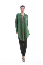 Load image into Gallery viewer, Open Front Cardigan in Green