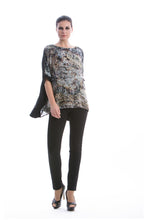 Load image into Gallery viewer, Oversized Print Top with Sequins