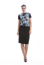 Load image into Gallery viewer, Patterned Short Sleeve Top