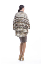 Load image into Gallery viewer, Open Front Print Cardigan by Conquista Fashion
