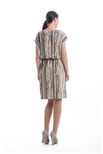 Load image into Gallery viewer, Patterned Sack Dress