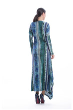 Load image into Gallery viewer, Faux Wrap Maxi Dress by Conquista