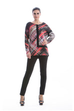 Load image into Gallery viewer, Long Sleeve Geometric Print Top