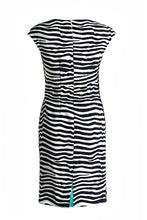Load image into Gallery viewer, Sleeveless Striped Fitted Dress