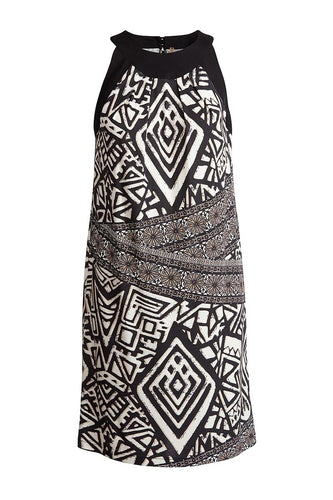 Sleeveless Print Dress by Conquista