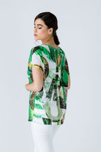Load image into Gallery viewer, Print Flama Top with Tie Detail