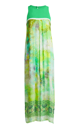 Sleeveless Maxi Dress in Green