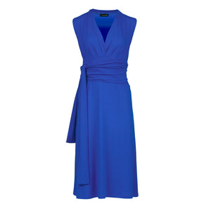 Royal Blue Jersey Empire Line Dress