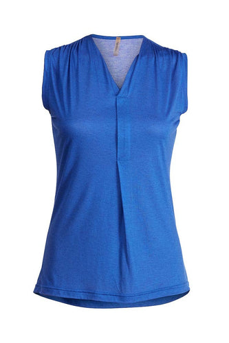 Sleeveless V Neck Top