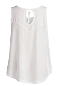 Round Neck Sleeveless Top