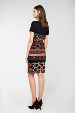Load image into Gallery viewer, Short Sleeve Print Dress