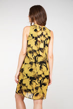 Load image into Gallery viewer, Sleeveless Print Dress in Black
