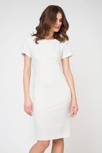 Load image into Gallery viewer, Short Sleeve Fitted Dress