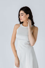 Load image into Gallery viewer, A Line Sleeveless Sand  Dress