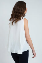 Load image into Gallery viewer, Tie Detail Sleeveless Top Ecru