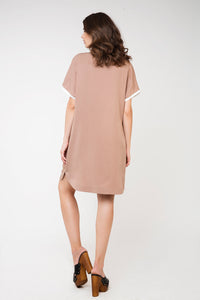 Short Sleeve Tencel Dress