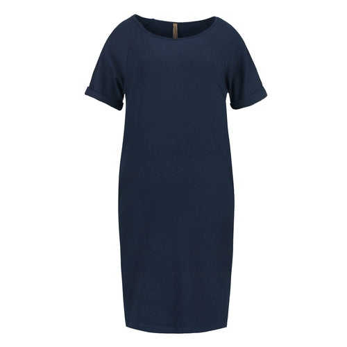 Navy Punto di Roma Short Sleeve Dress with Pockets