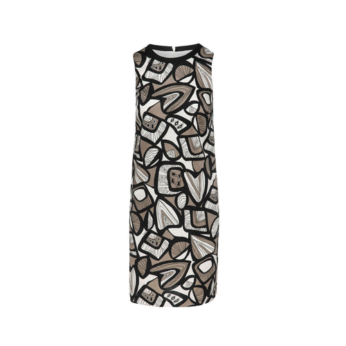 Print Sleeveless Dress