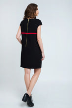 Load image into Gallery viewer, Stripe Detail Sack Dress