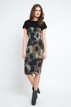 Load image into Gallery viewer, Abstract Print Straight Dress