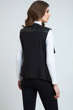 Load image into Gallery viewer, Astrakhan Winter Vest with Pleather Detail