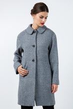 Load image into Gallery viewer, Oversized Drop Shoulder Grey Coat