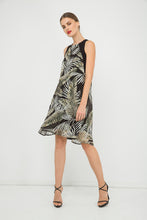 Load image into Gallery viewer, Sleeveless A Line Print Chiffon Dress