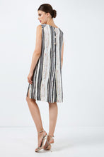 Load image into Gallery viewer, Striped Straight Dress with Belt