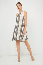 Load image into Gallery viewer, Summer Striped A Line Dress
