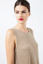 Load image into Gallery viewer, Sleeveless Keyhole Knit Top