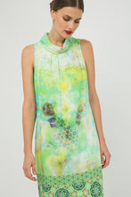 Load image into Gallery viewer, Straight Sleeveless Print Dress by Conquista