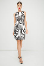 Load image into Gallery viewer, Fitted Sleeveless Print Dress