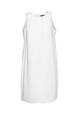 Load image into Gallery viewer, White Cotton Sack Dress