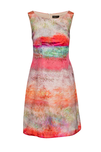 Print Empire Line Dress