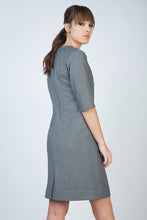 Load image into Gallery viewer, Elbow Sleeve Straight Tailored Dress