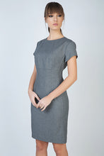 Load image into Gallery viewer, Short Sleeve Straight Tailored Dress