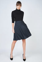 Load image into Gallery viewer, Check Flare Skirt