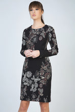 Load image into Gallery viewer, Print Long Sleeve Straight Dress