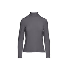 Load image into Gallery viewer, Dark Grey Long Sleeve Polo Neck Jumper